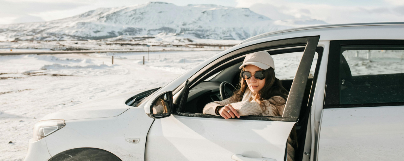 Met je leaseauto op wintersport